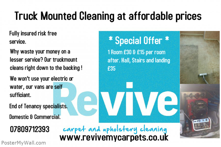 Bristol carpet cleaners Carpet Cleaning offer from Revive my Carpets